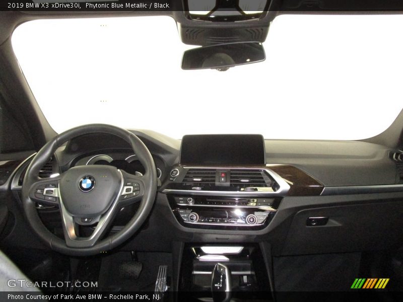 Phytonic Blue Metallic / Black 2019 BMW X3 xDrive30i