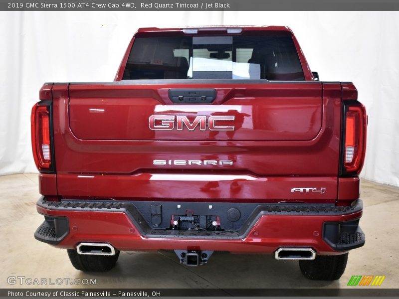 Red Quartz Tintcoat / Jet Black 2019 GMC Sierra 1500 AT4 Crew Cab 4WD