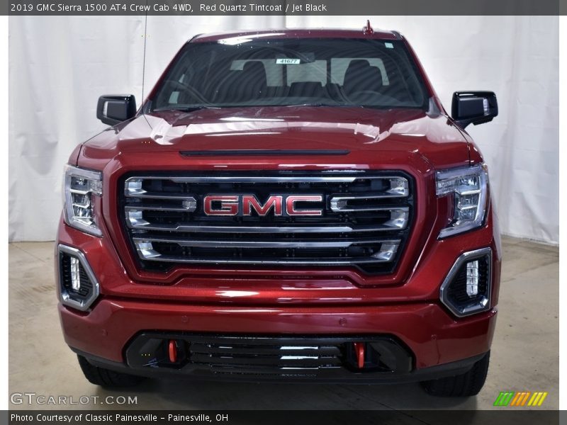 Red Quartz Tintcoat / Jet Black 2019 GMC Sierra 1500 AT4 Crew Cab 4WD