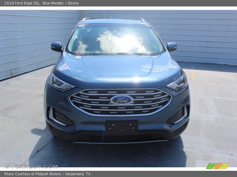 Blue Metallic / Ebony 2019 Ford Edge SEL