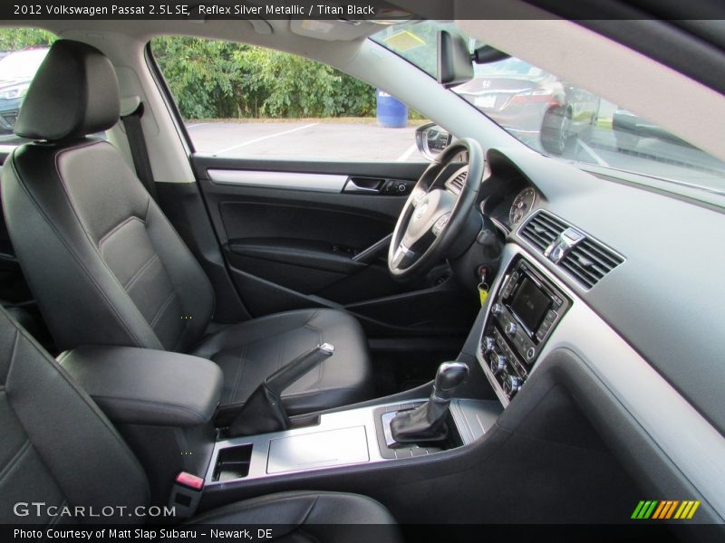Reflex Silver Metallic / Titan Black 2012 Volkswagen Passat 2.5L SE
