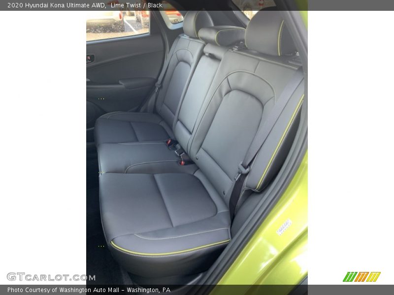 Rear Seat of 2020 Kona Ultimate AWD