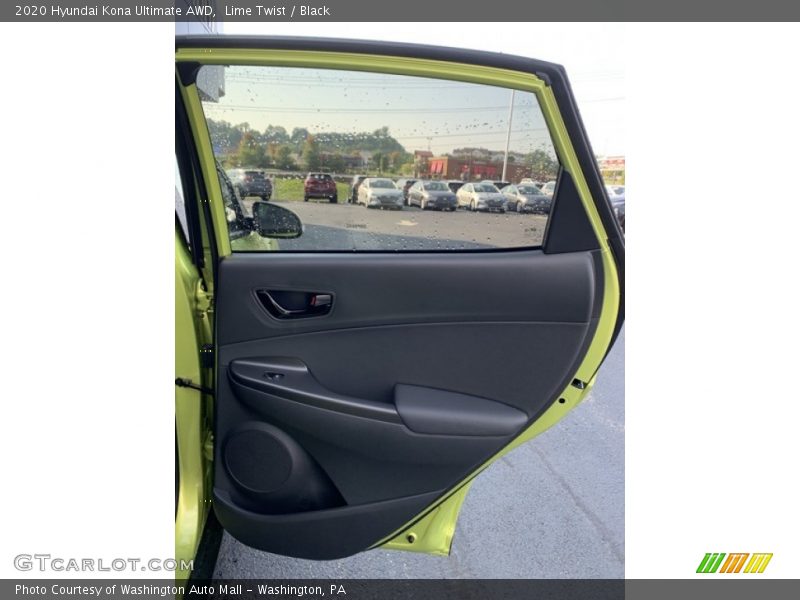 Lime Twist / Black 2020 Hyundai Kona Ultimate AWD