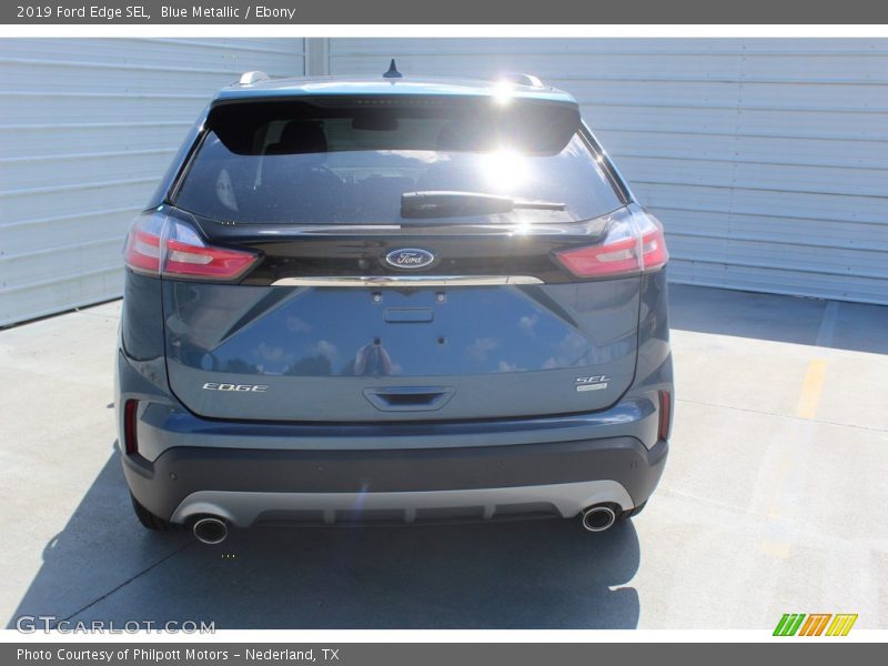 Blue Metallic / Ebony 2019 Ford Edge SEL