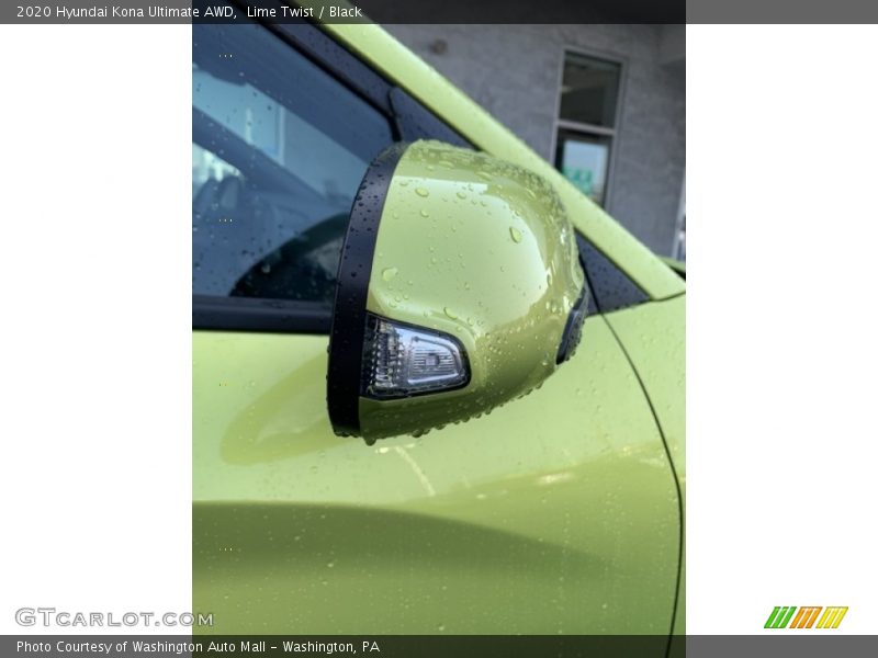 Lime Twist / Black 2020 Hyundai Kona Ultimate AWD