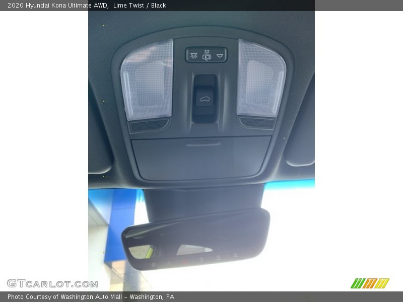 Lime Twist / Black 2020 Hyundai Kona Ultimate AWD