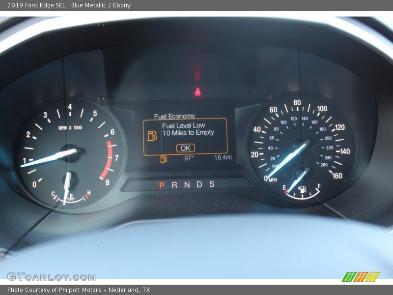  2019 Edge SEL SEL Gauges