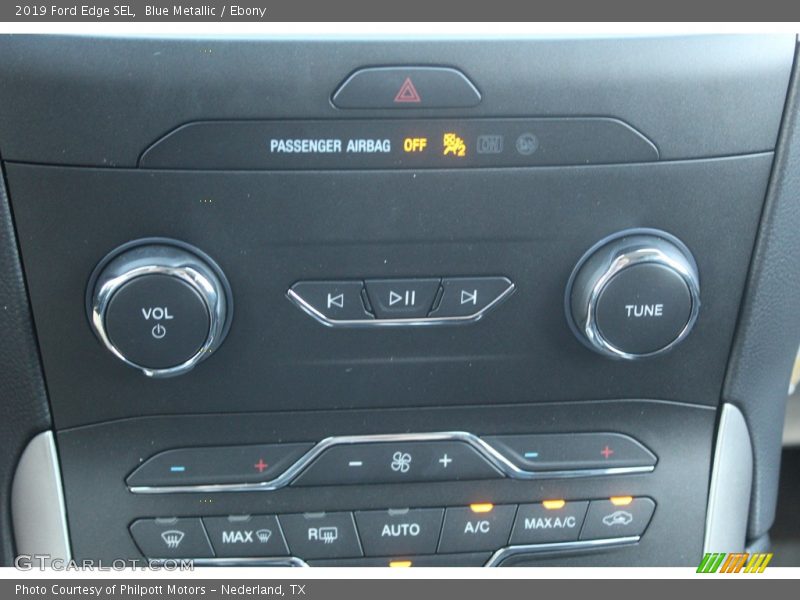 Controls of 2019 Edge SEL