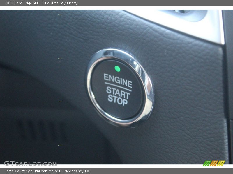 Blue Metallic / Ebony 2019 Ford Edge SEL