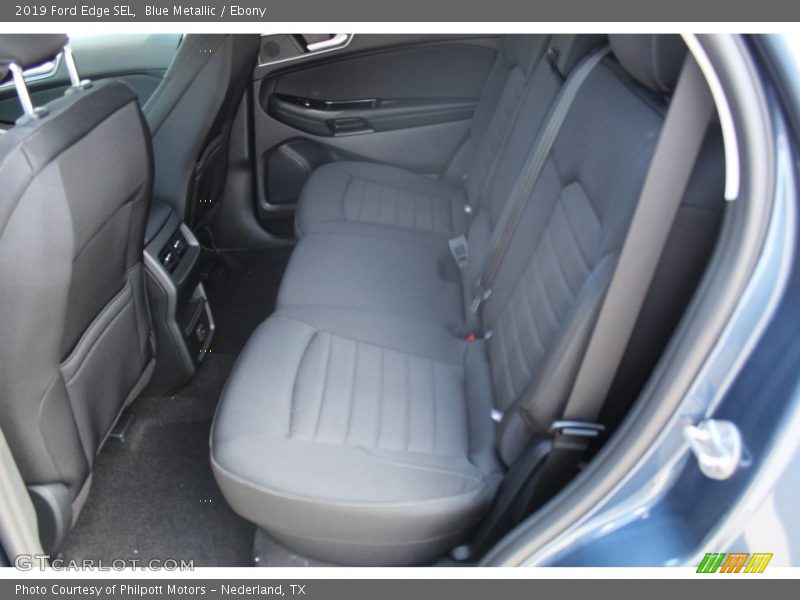 Rear Seat of 2019 Edge SEL