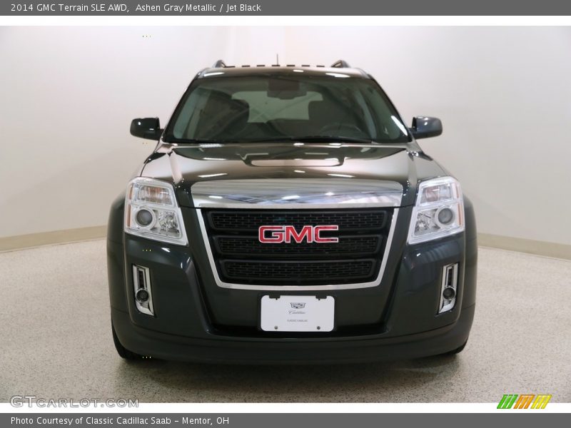 Ashen Gray Metallic / Jet Black 2014 GMC Terrain SLE AWD