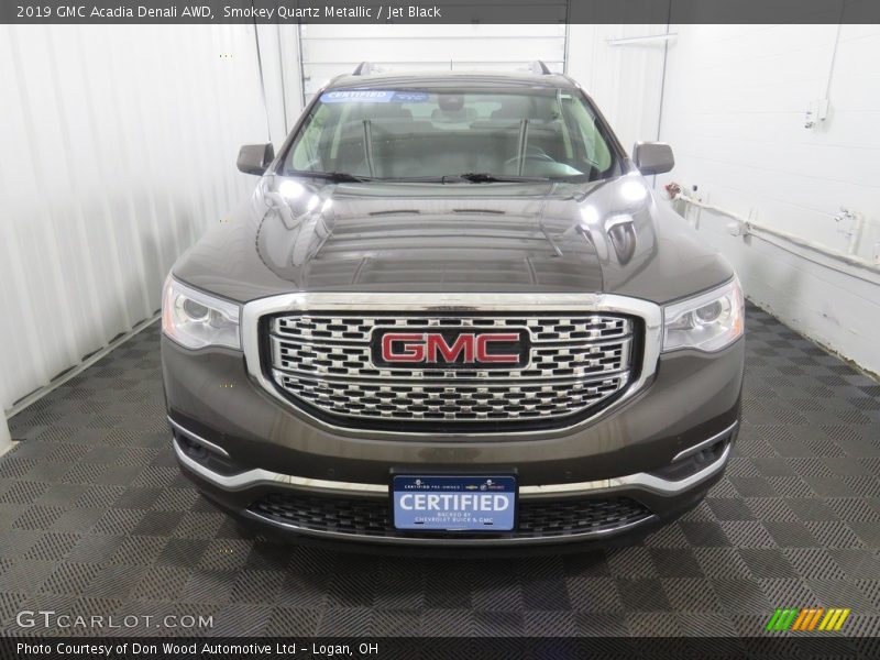 Smokey Quartz Metallic / Jet Black 2019 GMC Acadia Denali AWD