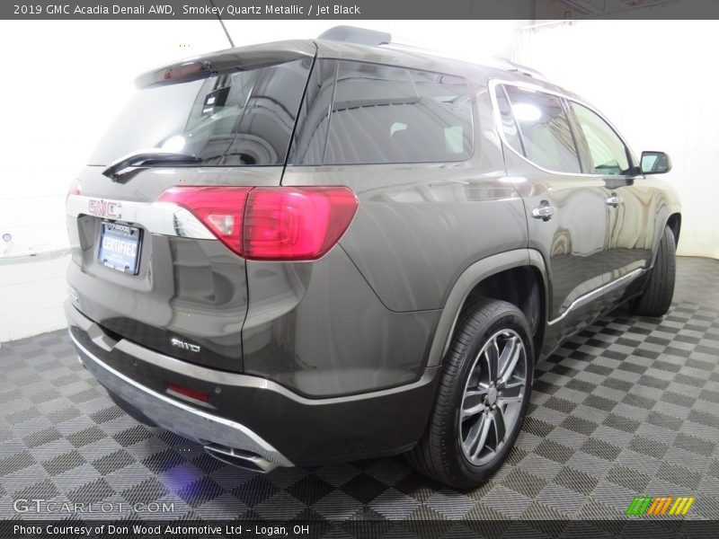 Smokey Quartz Metallic / Jet Black 2019 GMC Acadia Denali AWD