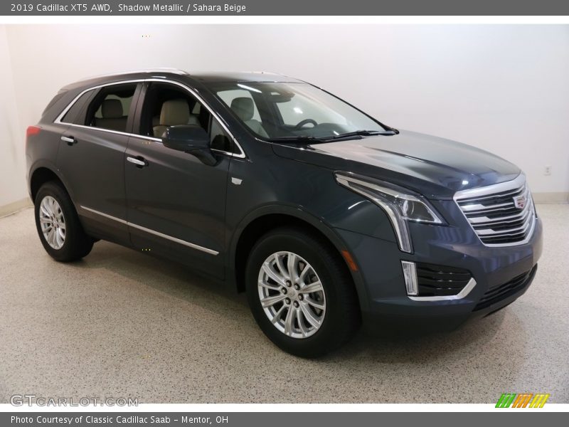 Shadow Metallic / Sahara Beige 2019 Cadillac XT5 AWD