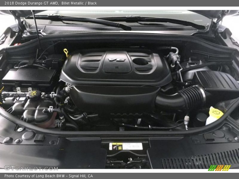 Billet Metallic / Black 2018 Dodge Durango GT AWD