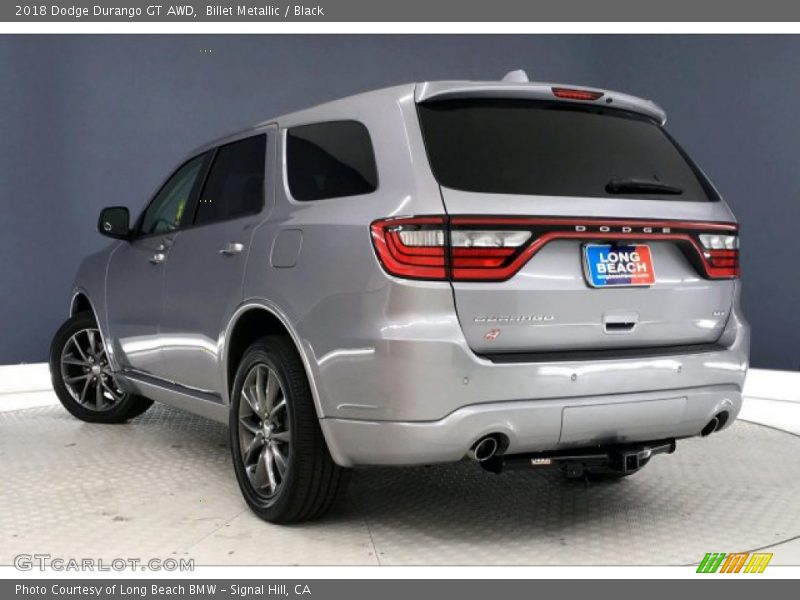 Billet Metallic / Black 2018 Dodge Durango GT AWD