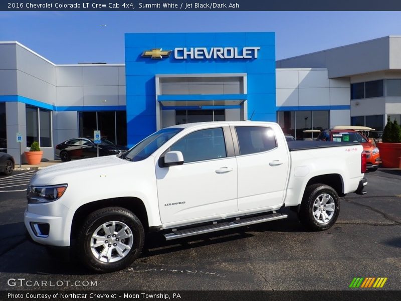 Summit White / Jet Black/Dark Ash 2016 Chevrolet Colorado LT Crew Cab 4x4