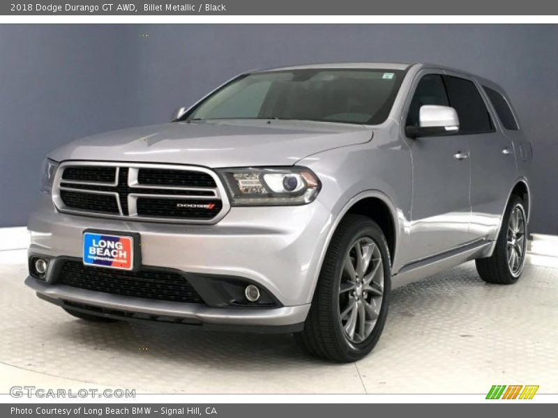 Billet Metallic / Black 2018 Dodge Durango GT AWD