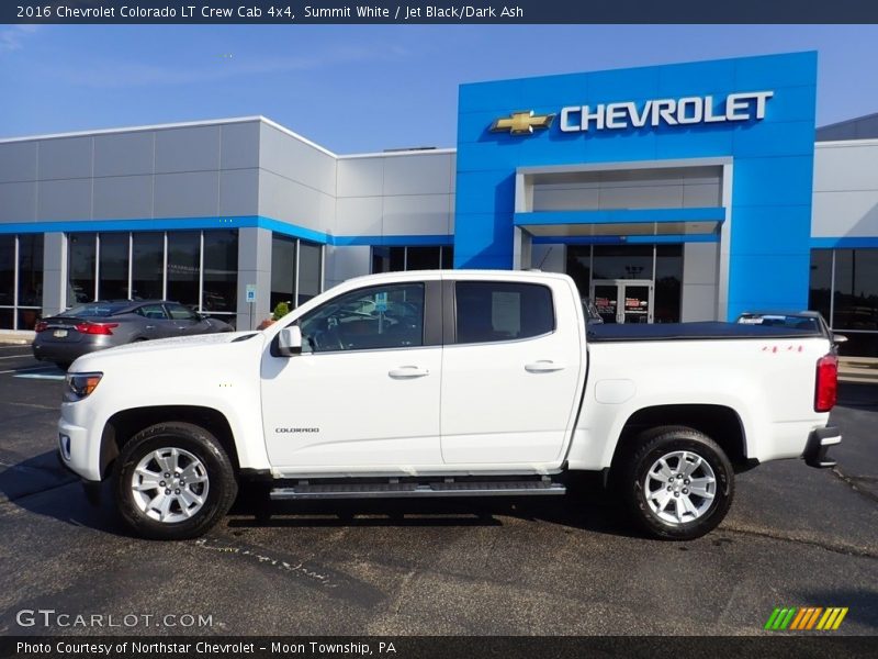 Summit White / Jet Black/Dark Ash 2016 Chevrolet Colorado LT Crew Cab 4x4