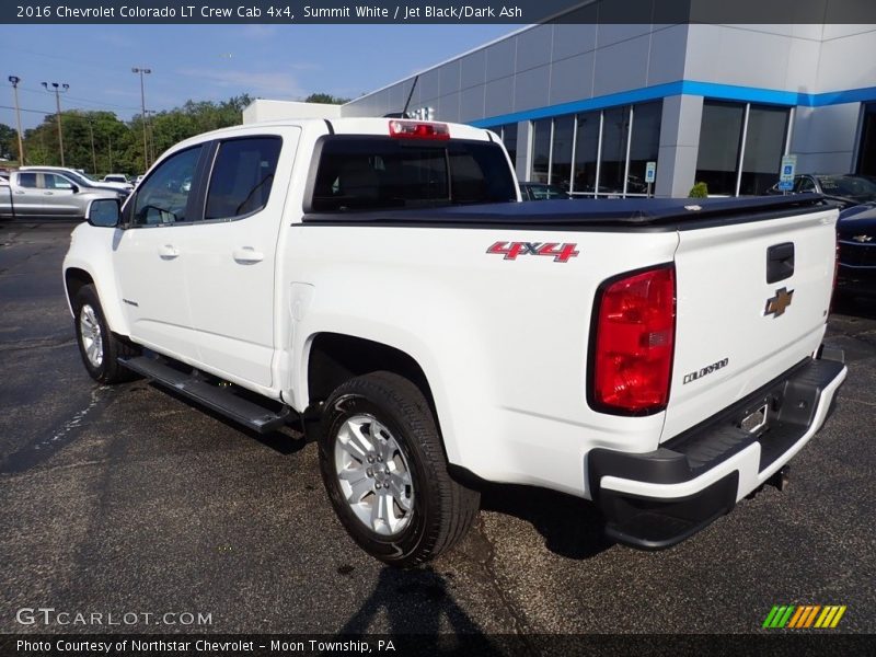 Summit White / Jet Black/Dark Ash 2016 Chevrolet Colorado LT Crew Cab 4x4