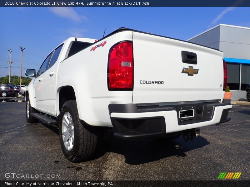 Summit White / Jet Black/Dark Ash 2016 Chevrolet Colorado LT Crew Cab 4x4