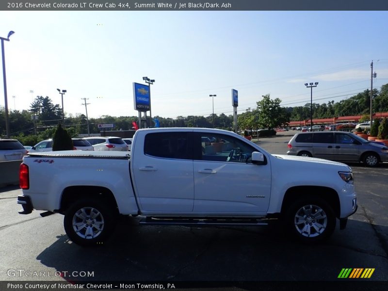 Summit White / Jet Black/Dark Ash 2016 Chevrolet Colorado LT Crew Cab 4x4