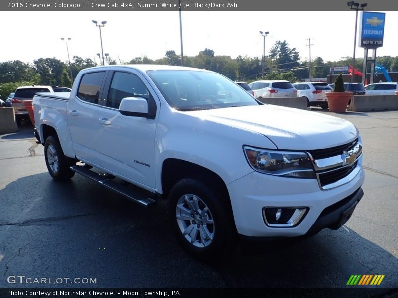 Summit White / Jet Black/Dark Ash 2016 Chevrolet Colorado LT Crew Cab 4x4