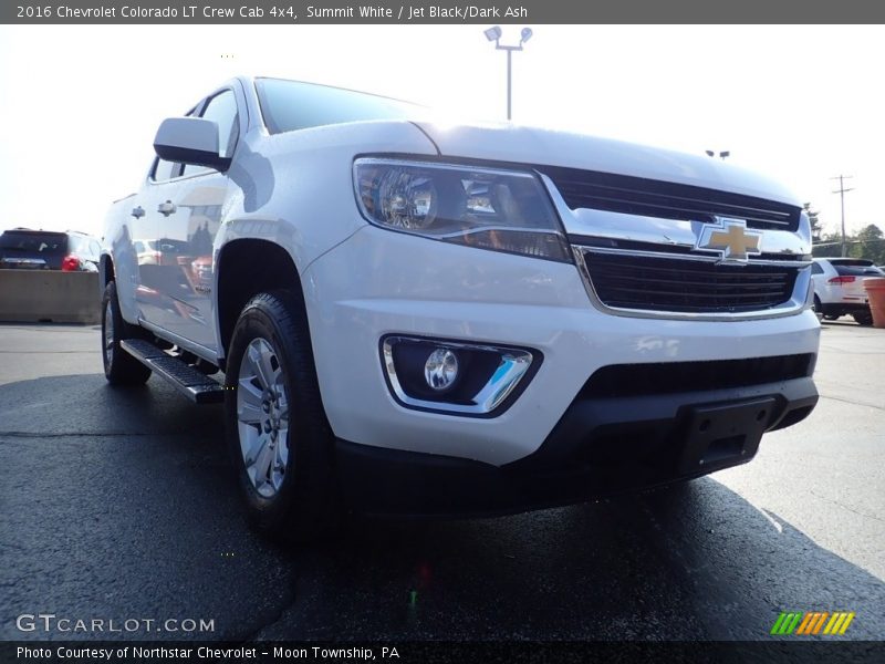 Summit White / Jet Black/Dark Ash 2016 Chevrolet Colorado LT Crew Cab 4x4