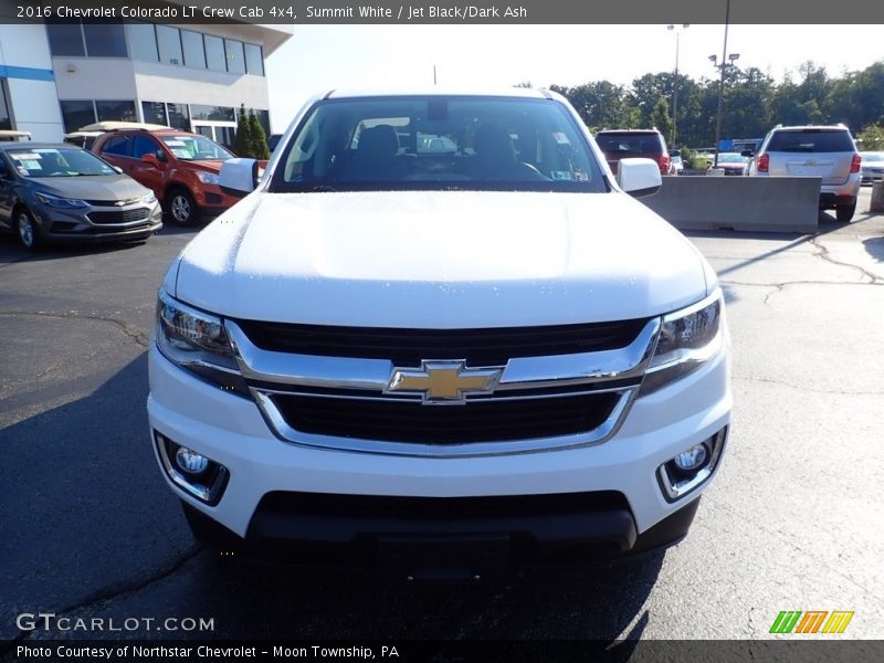 Summit White / Jet Black/Dark Ash 2016 Chevrolet Colorado LT Crew Cab 4x4