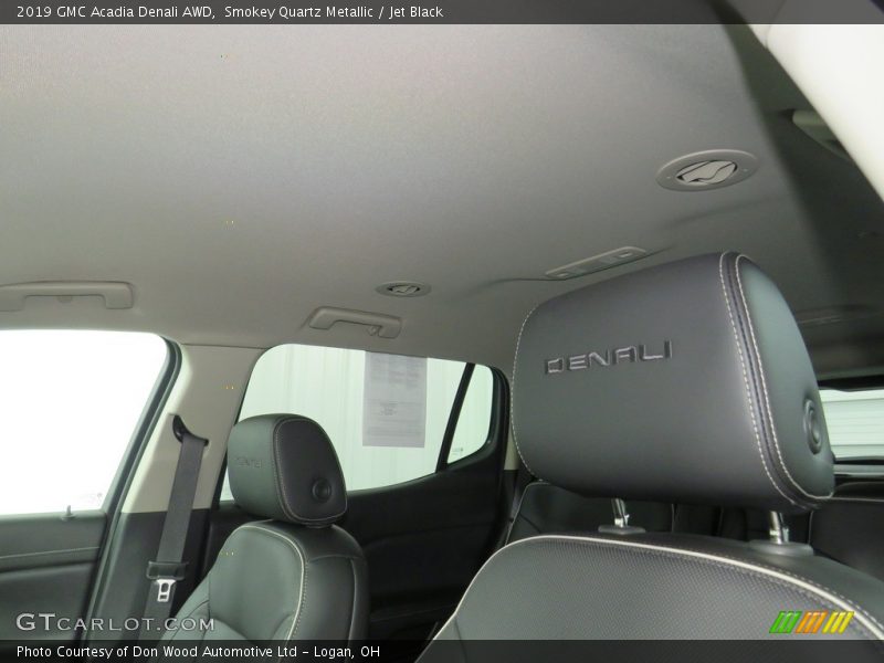 Smokey Quartz Metallic / Jet Black 2019 GMC Acadia Denali AWD
