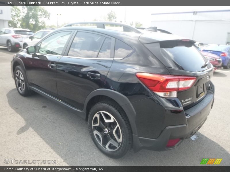 Crystal Black Silica / Slate Black 2020 Subaru Outback 2.5i Premium