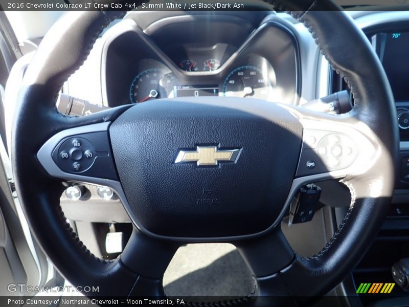 Summit White / Jet Black/Dark Ash 2016 Chevrolet Colorado LT Crew Cab 4x4