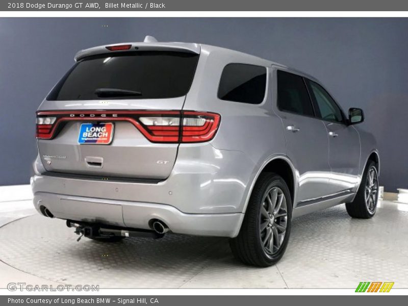 Billet Metallic / Black 2018 Dodge Durango GT AWD