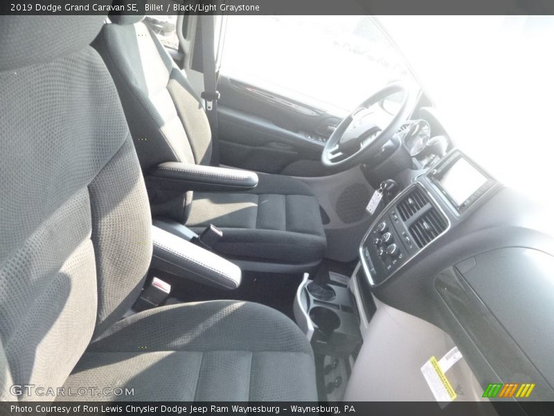 Billet / Black/Light Graystone 2019 Dodge Grand Caravan SE