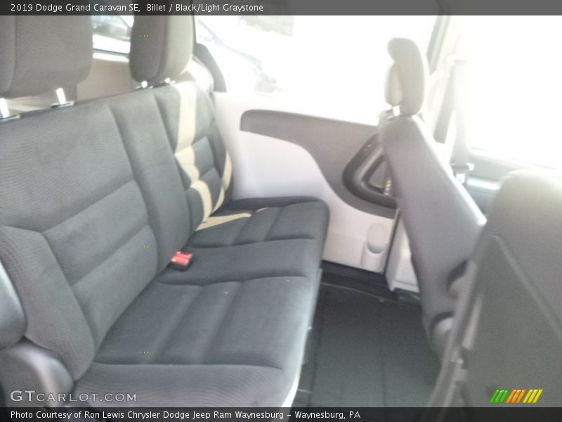 Billet / Black/Light Graystone 2019 Dodge Grand Caravan SE