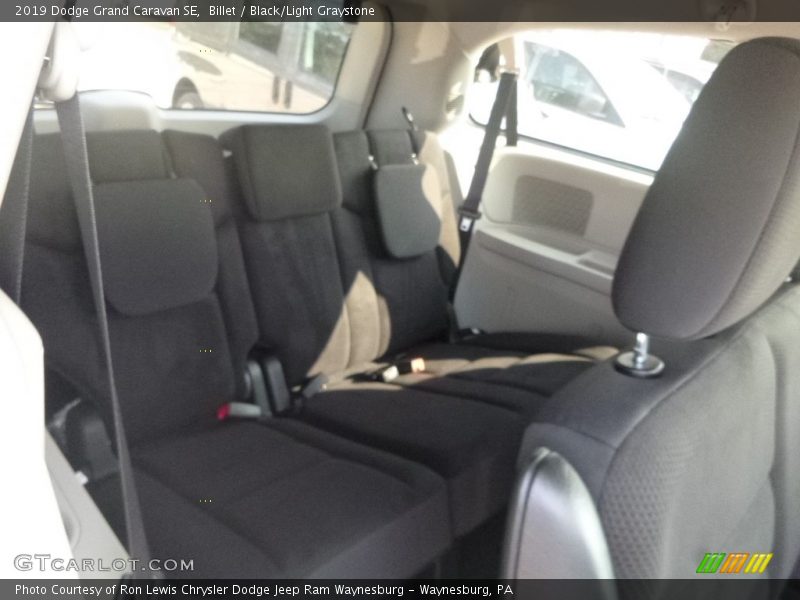 Billet / Black/Light Graystone 2019 Dodge Grand Caravan SE