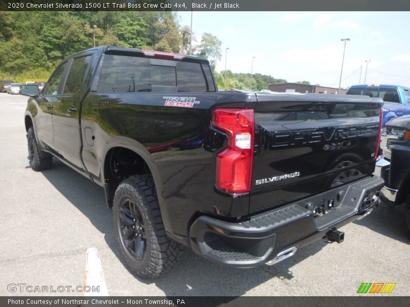 Black / Jet Black 2020 Chevrolet Silverado 1500 LT Trail Boss Crew Cab 4x4