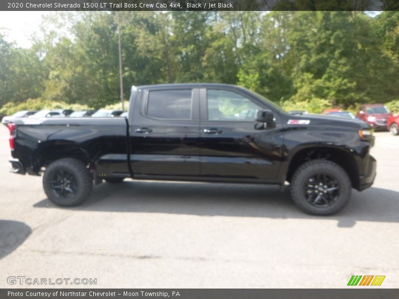 Black / Jet Black 2020 Chevrolet Silverado 1500 LT Trail Boss Crew Cab 4x4