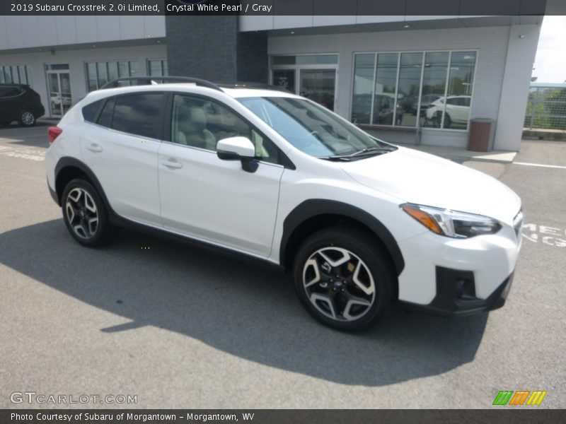 Crystal White Pearl / Gray 2019 Subaru Crosstrek 2.0i Limited