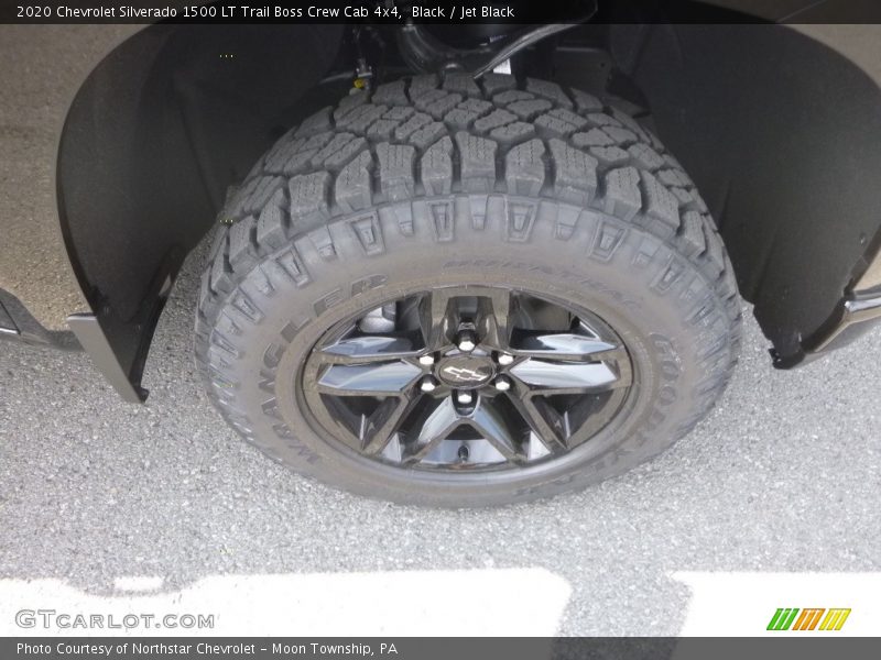 Black / Jet Black 2020 Chevrolet Silverado 1500 LT Trail Boss Crew Cab 4x4