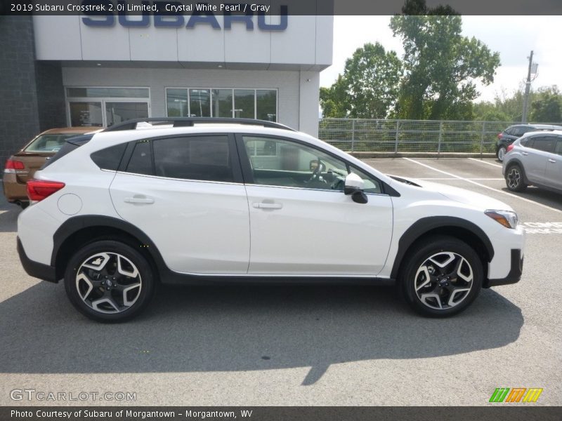 Crystal White Pearl / Gray 2019 Subaru Crosstrek 2.0i Limited