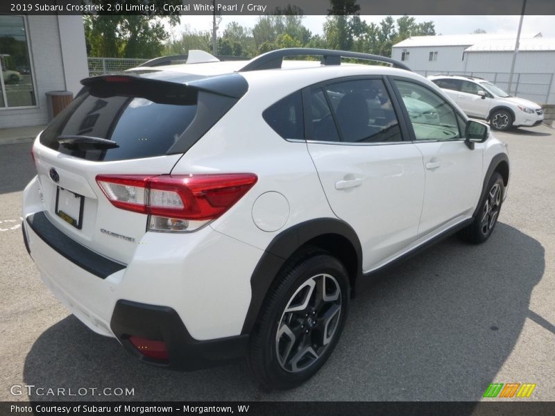 Crystal White Pearl / Gray 2019 Subaru Crosstrek 2.0i Limited