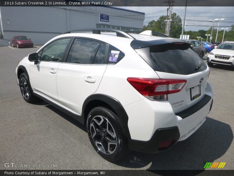 Crystal White Pearl / Gray 2019 Subaru Crosstrek 2.0i Limited