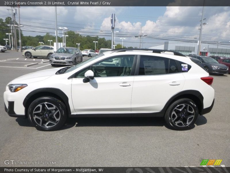 Crystal White Pearl / Gray 2019 Subaru Crosstrek 2.0i Limited