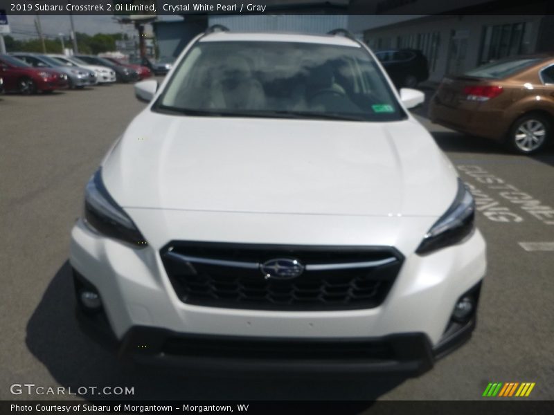 Crystal White Pearl / Gray 2019 Subaru Crosstrek 2.0i Limited