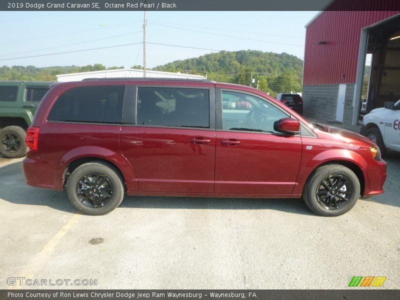 Octane Red Pearl / Black 2019 Dodge Grand Caravan SE