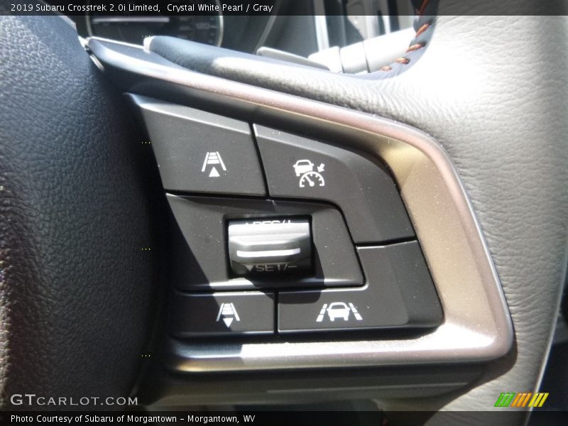 Crystal White Pearl / Gray 2019 Subaru Crosstrek 2.0i Limited