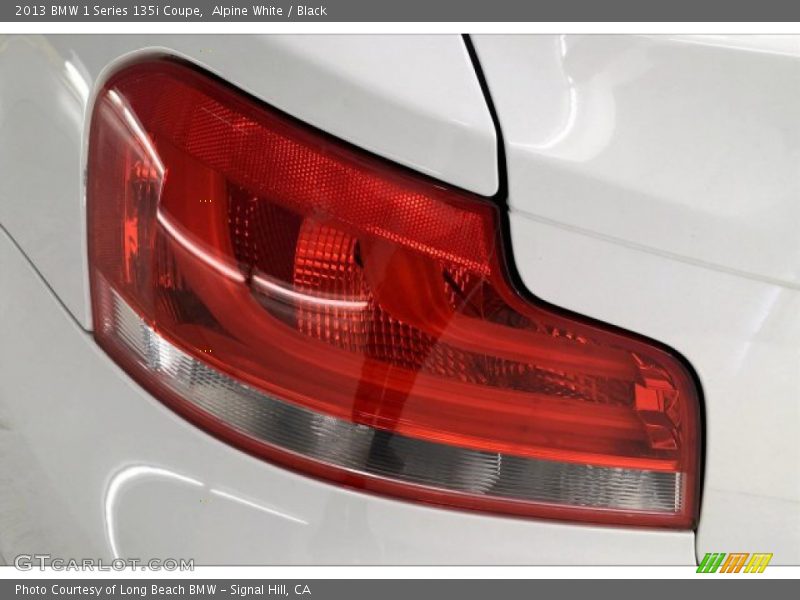 Alpine White / Black 2013 BMW 1 Series 135i Coupe
