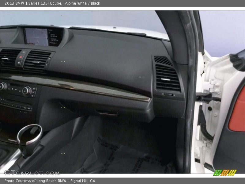 Alpine White / Black 2013 BMW 1 Series 135i Coupe