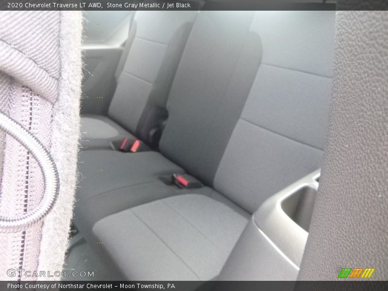Stone Gray Metallic / Jet Black 2020 Chevrolet Traverse LT AWD